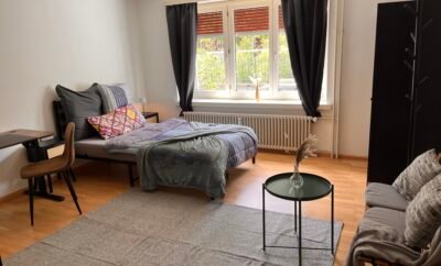 Zimmer Basel City möbliert